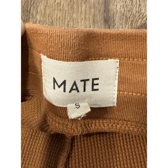 MATE the Label Women's Thermal Waffle Knit Lounge Short Size Small - Picture 3 of 9